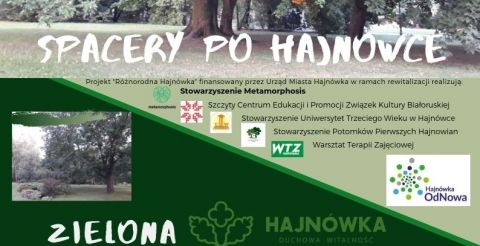 spacer zielona Hajnowka